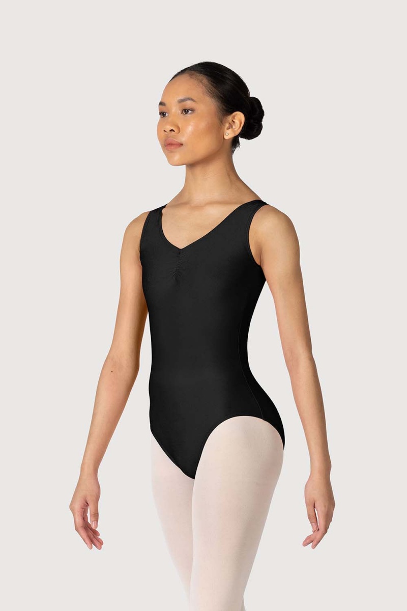 Black Women\'s Bloch Lyn Leotards | USNEJ67342