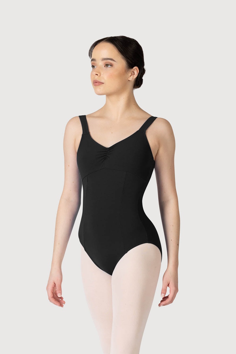 Black Women\'s Bloch Paradise Contour Leotards | YUSGT81272