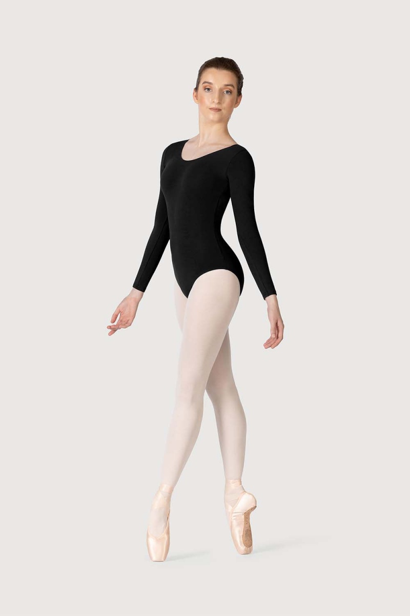 Black Women's Bloch Perla Leotards | USDFL38146