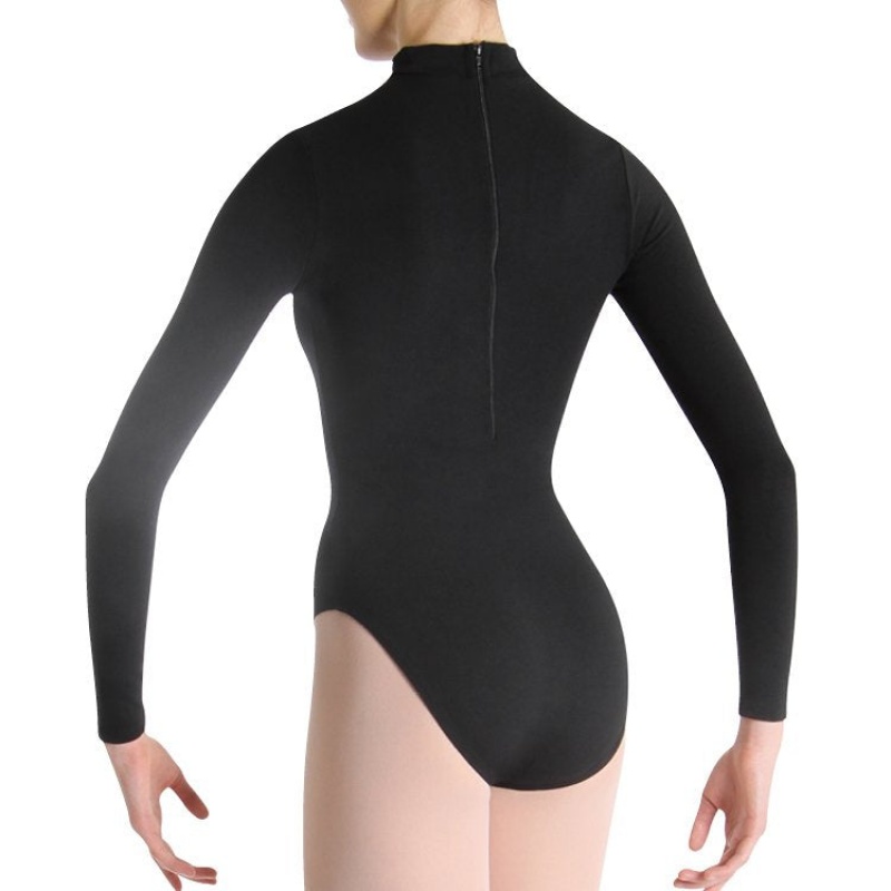 Black Women's Bloch Phedra Leotards | USJBT57251