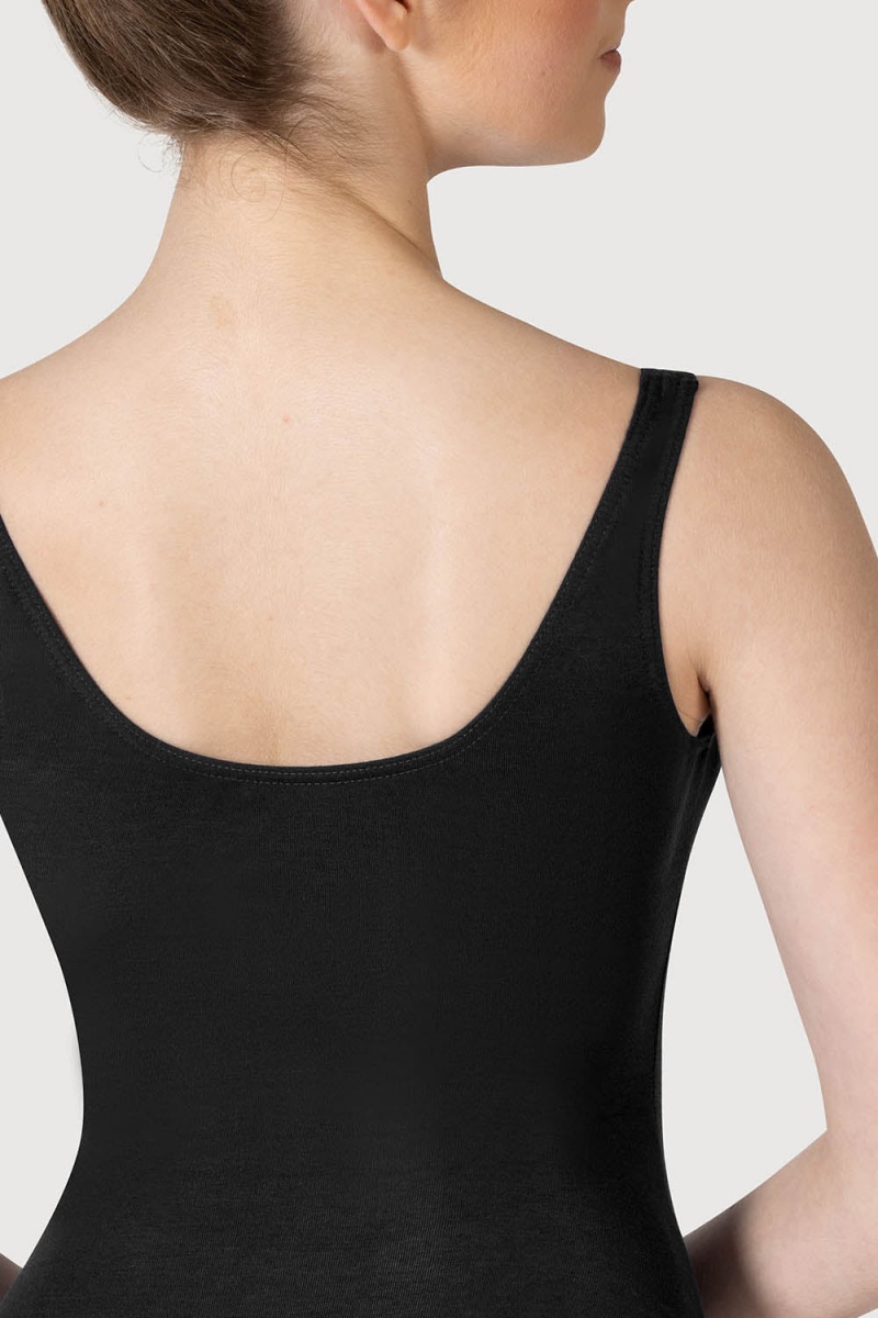 Black Women's Bloch Pia Leotards | USIIZ96453