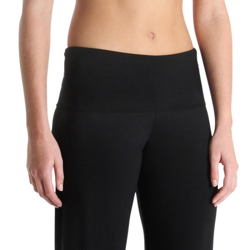 Black Women's Bloch Roll Down Bottoms | DUSVO19401