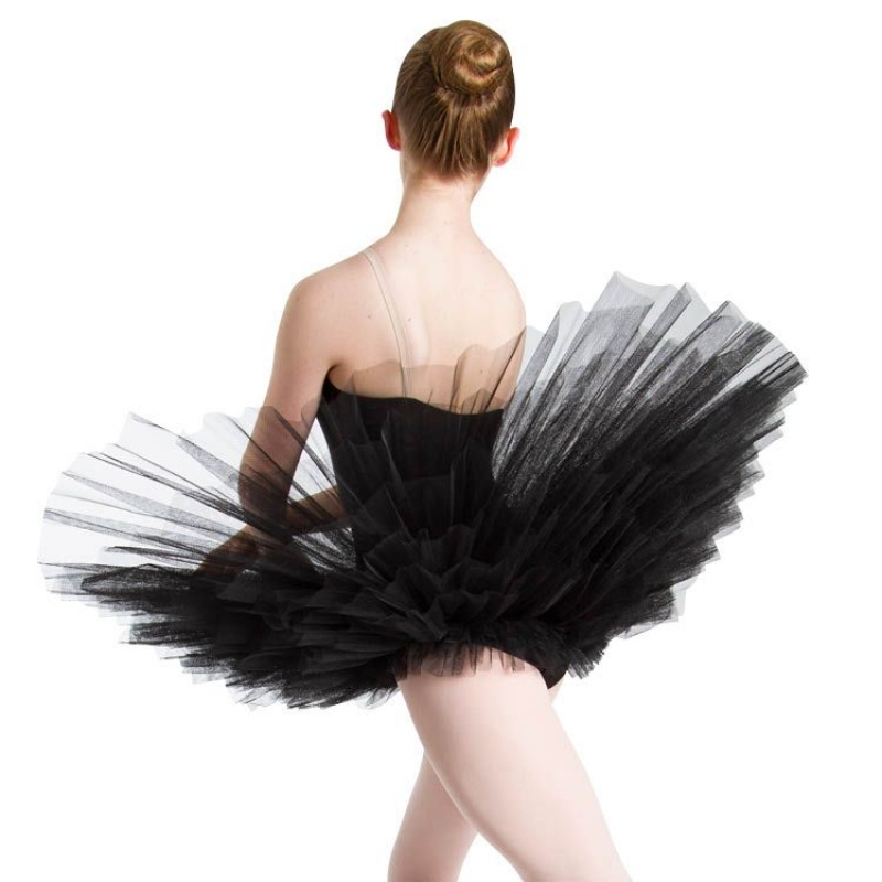 Black Women's Bloch Russian Tutu Skirts | PUSQX29993