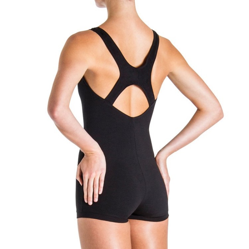 Black Women\'s Bloch Uria Tomboy Unitards | LUSTR83958