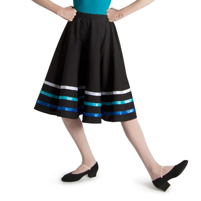 Blue Kids' Bloch Ribbon Character Skirts | AUSWC69004