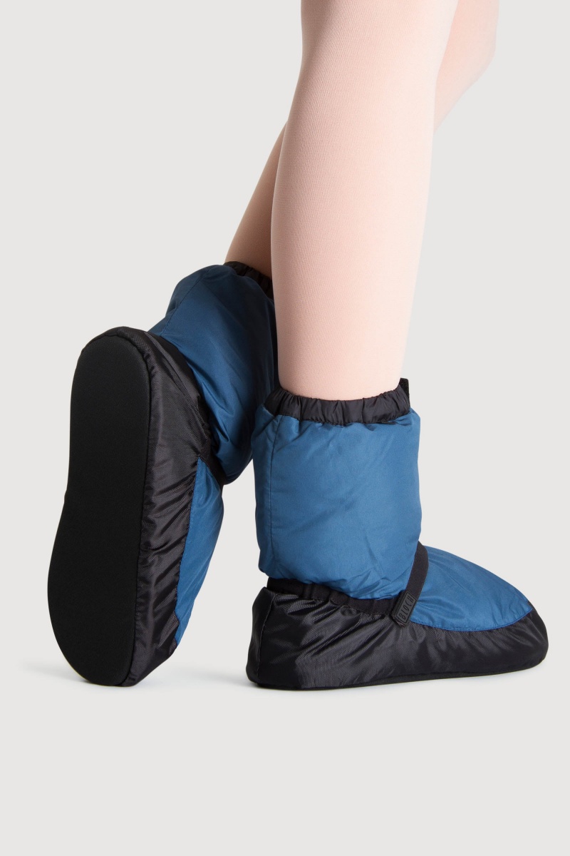 Blue Men's Bloch Adult Warmup Booties | SUSNY31641