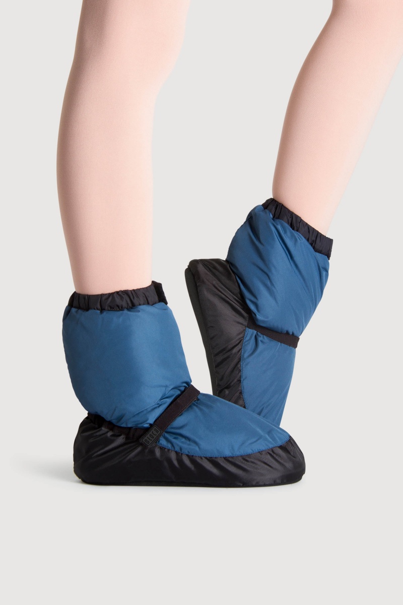 Blue Women's Bloch Adult Warmup Booties | USQAV85171