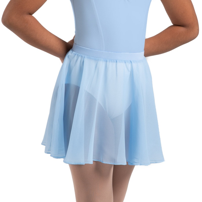 Bluebird Kids\' Bloch Chayanne Chiffon Short Circle Skirts | USQCS30783