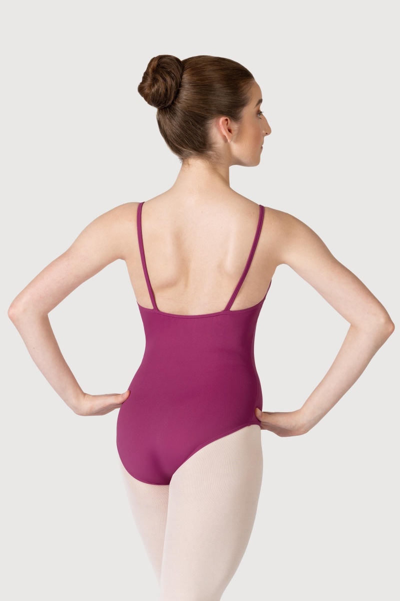 Boysenberry Women's Bloch Celeste Princess Line Leotards | USXMI22717