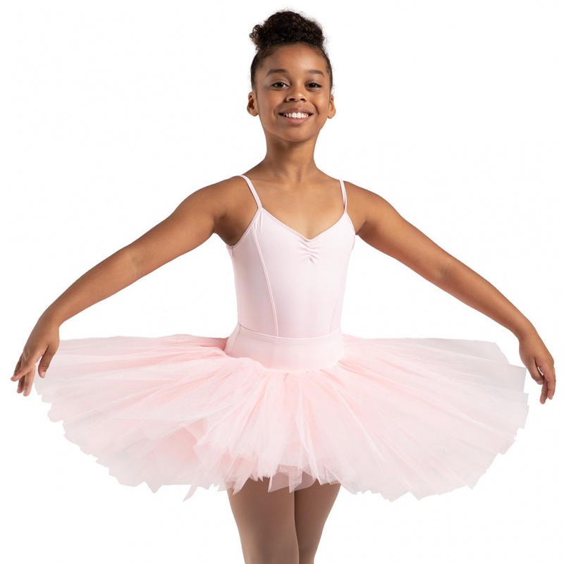 Candy Pink Kids\' Bloch Classic Practice Skirts | DUSKV80557