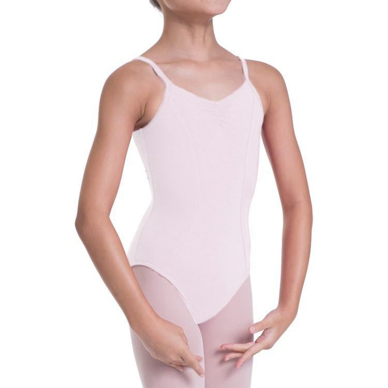 Candy Pink Kids' Bloch Overture Oriana Princess Seam Leotards | PUSER30077