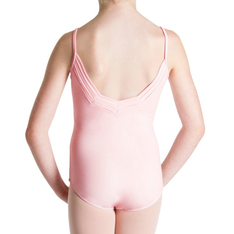 Candy Pink Kids' Bloch RAD Rosa Examination Leotards | MUSHR90373