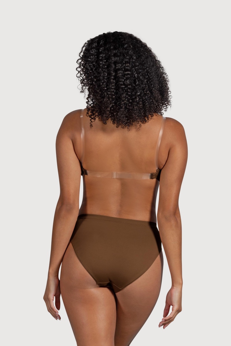 Cocoa Women's Bloch Deva V Front Underwear | QUSWA99101