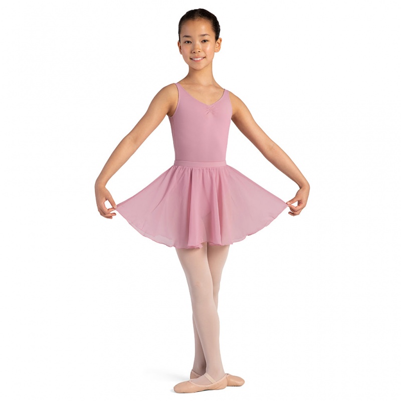 Dusk Kids' Bloch Chayanne Chiffon Short Circle Skirts | USDYB32842