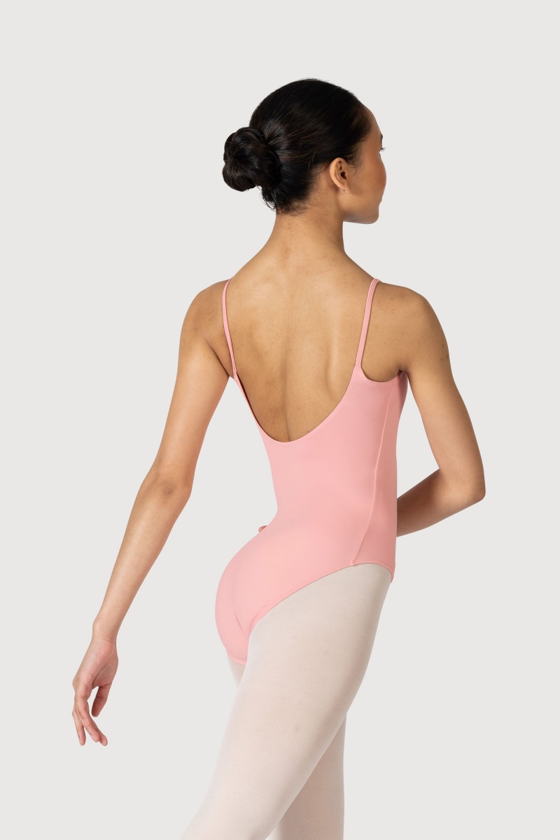 French Rose Women's Bloch Overture Oriana Princess Seam Leotards | FUSUI24737