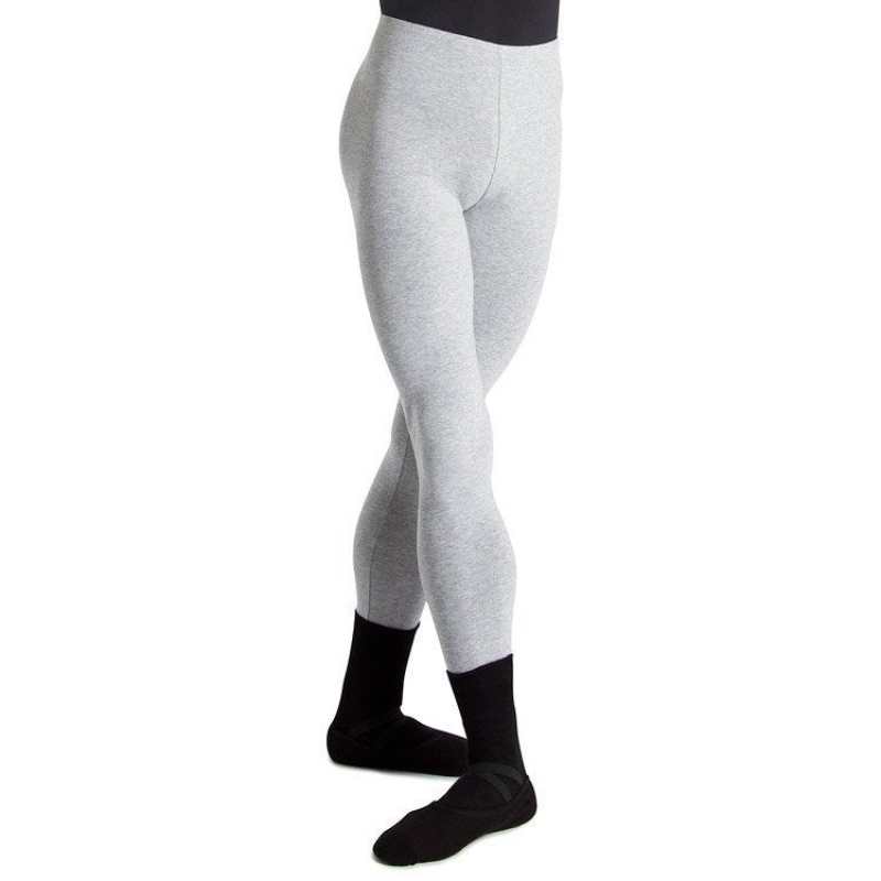 Grey Marle Men\'s Bloch Dale High Waist Full Length Tight | UUSTG41227