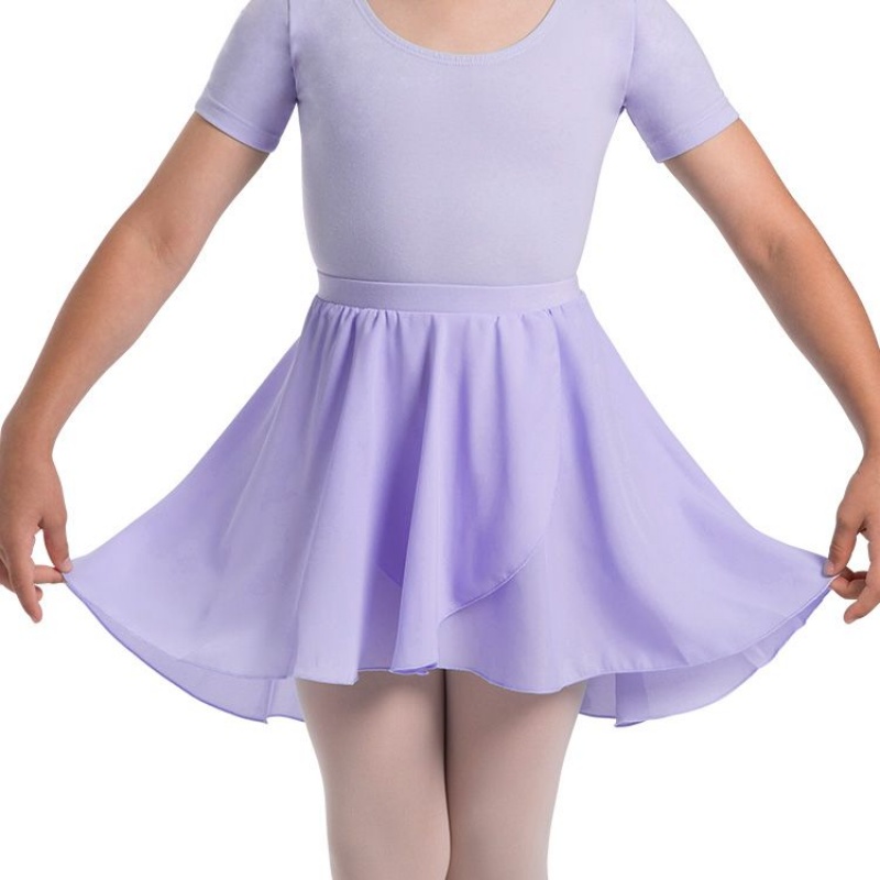 Lavender Kids' Bloch Royale Exam Skirts | BUSSD69318