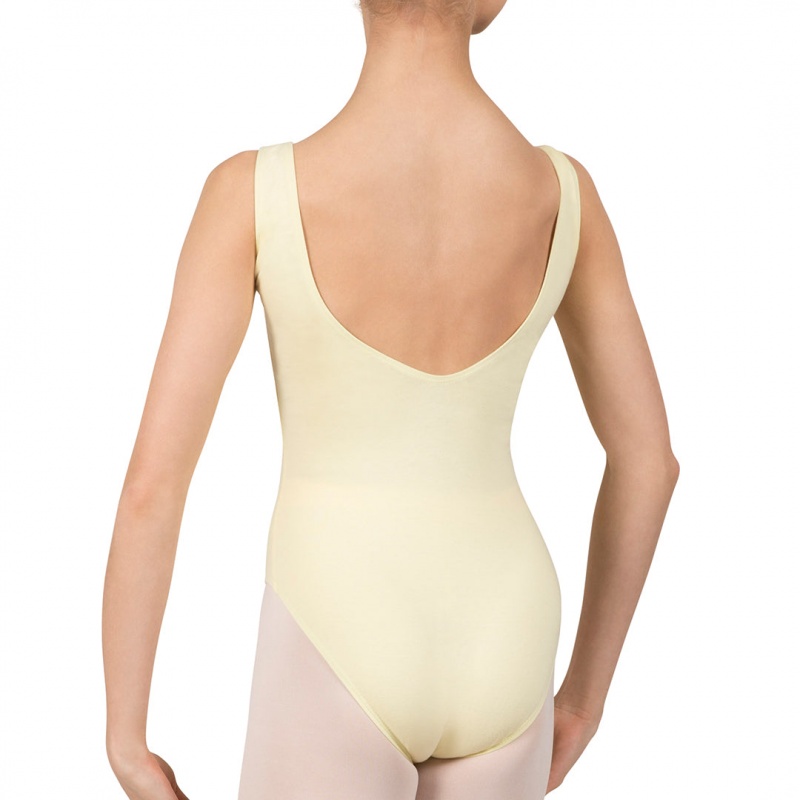 Lemon Kids' Bloch Gathered Front With Low Back Leotards | USCVG31074