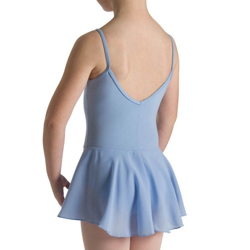 Light Blue Kids' Bloch Mirella Alice Cami Tween Leotards | USDFL47727