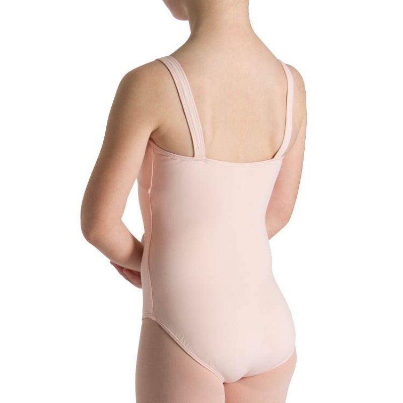 Light Pink Kids' Bloch Evanleigh Princess Line Leotards | USDYB35645