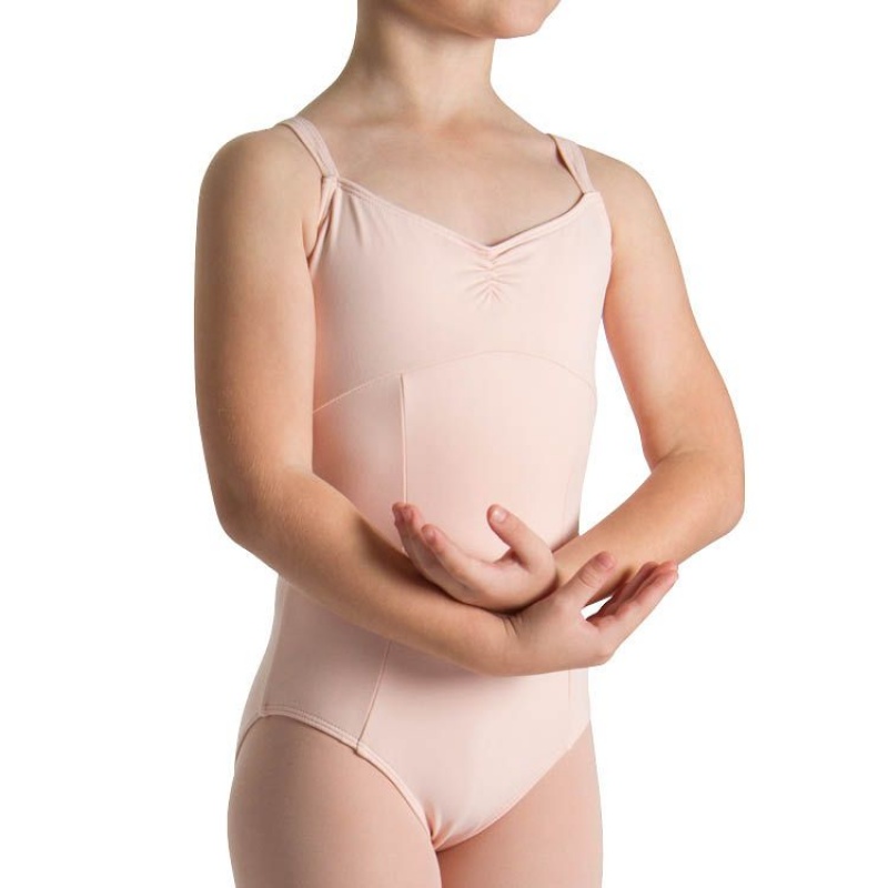 Light Pink Kids' Bloch Evanleigh Princess Line Leotards | USDYB35645