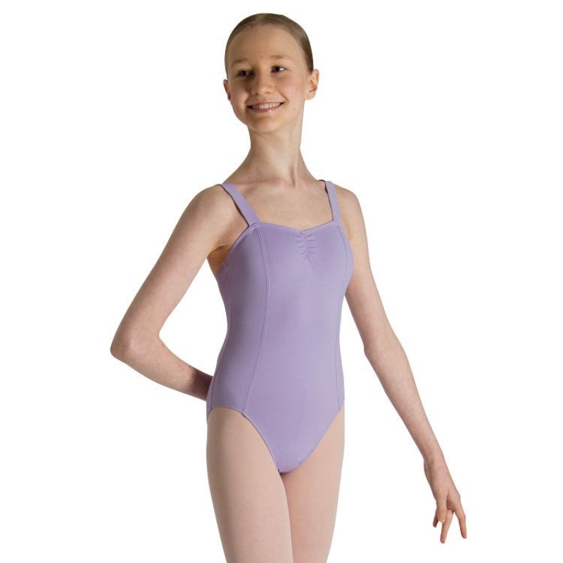 Lilac Kids\' Bloch Celena French Princess Line Leotards | MUSFT24583