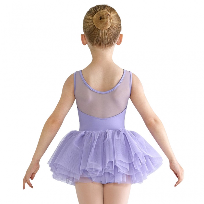 Lilac Kids' Bloch Emica Sweetheart Dress | AUSWC93614