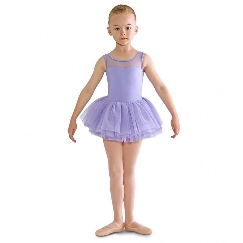 Lilac Kids' Bloch Emica Sweetheart Dress | AUSWC93614