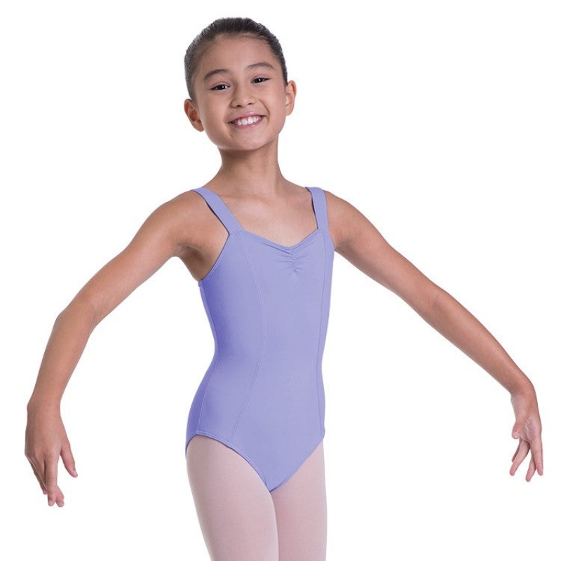 Lilac Kids\' Bloch Overture Obelia Princess Seam Leotards | USQCS60346