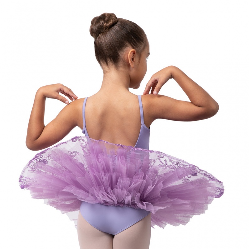 Lilac Kids' Bloch Perlaida' Sequin Overlay Tutu Leotards | BUSSO48479