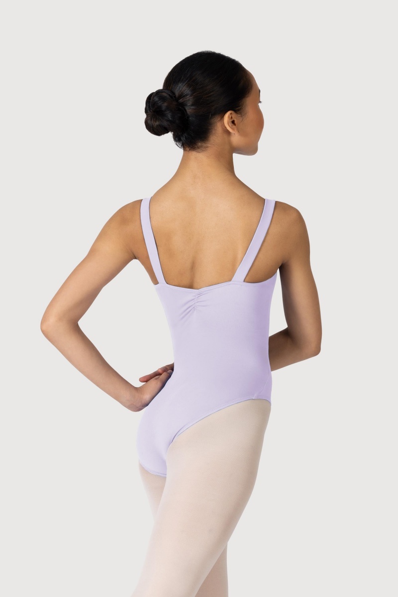 Lilac Women's Bloch Celena French Princess Line Leotards | USXMI93089