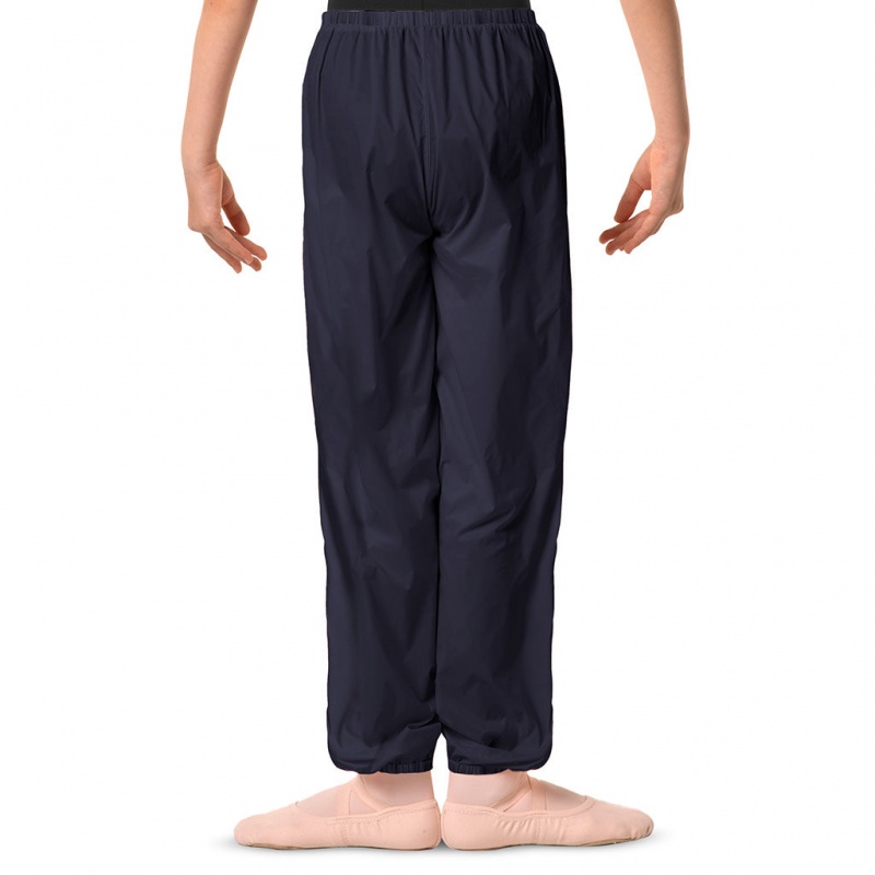 Navy Kids' Bloch Children Ripstop Pants Bottoms | USJZR23386