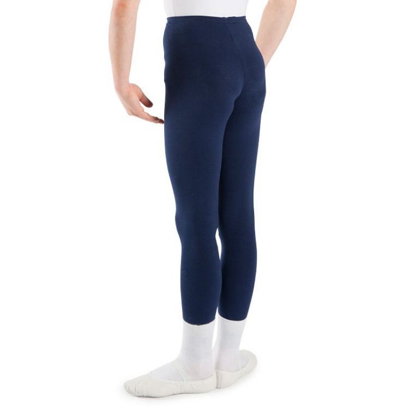 Navy Kids' Bloch Dale Footless Tight | BUSSD29761