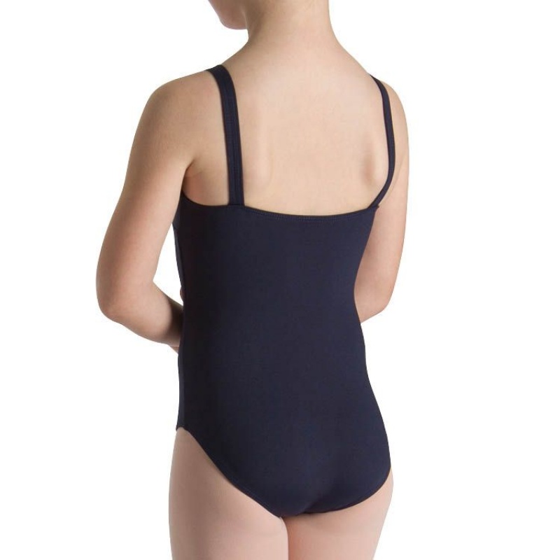 Navy Kids' Bloch Evanleigh Princess Line Leotards | GUSEC81548