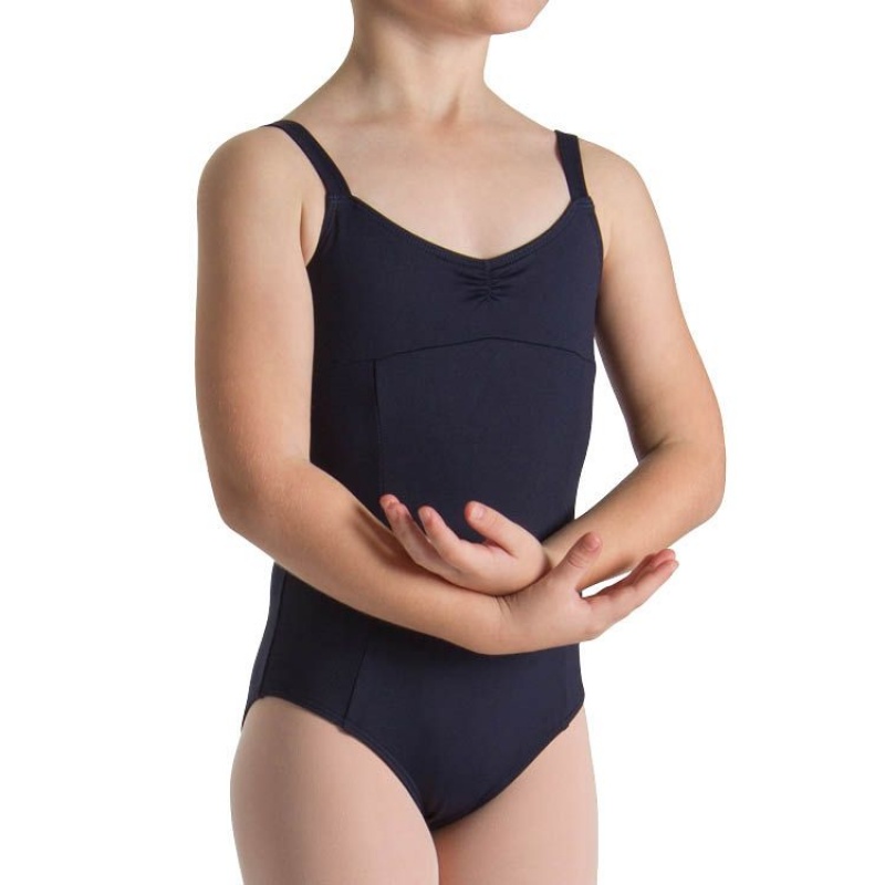 Navy Kids' Bloch Evanleigh Princess Line Leotards | GUSEC81548