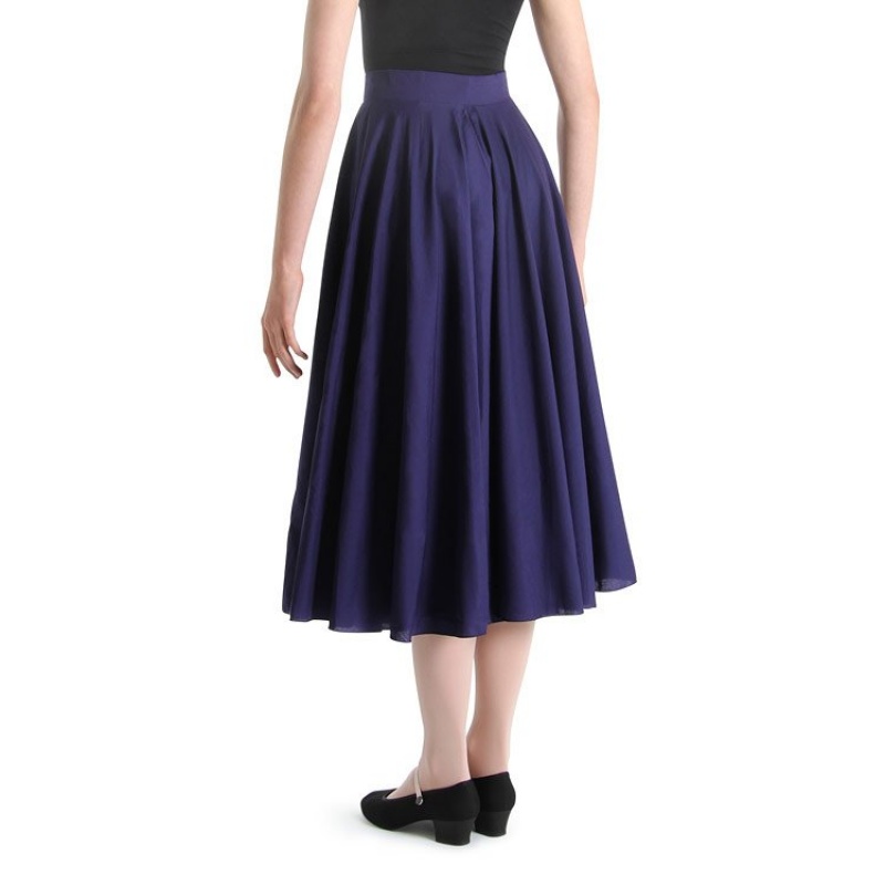 Navy Women's Bloch Cara Ladies Skirts | MUSFT32852