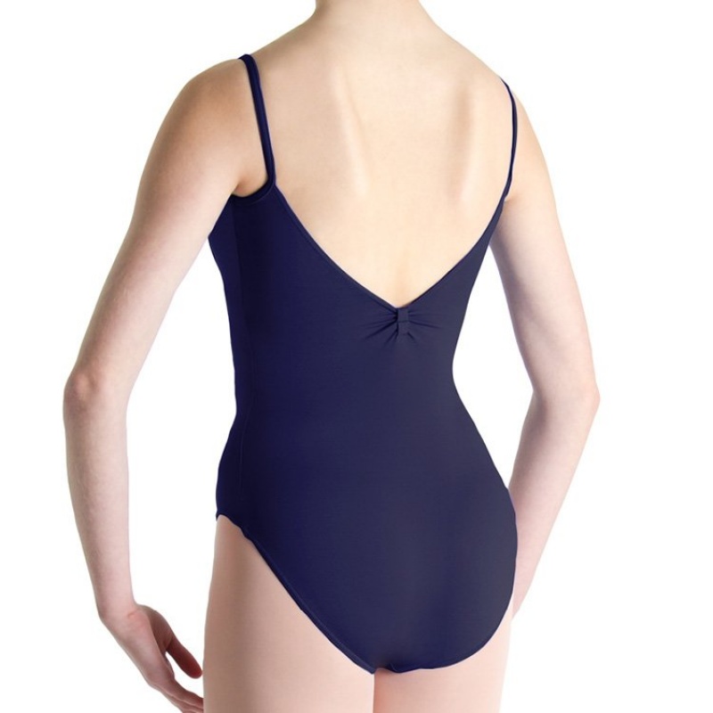 Navy Women's Bloch RAD Rasine Examination Leotards | ZUSMJ92468