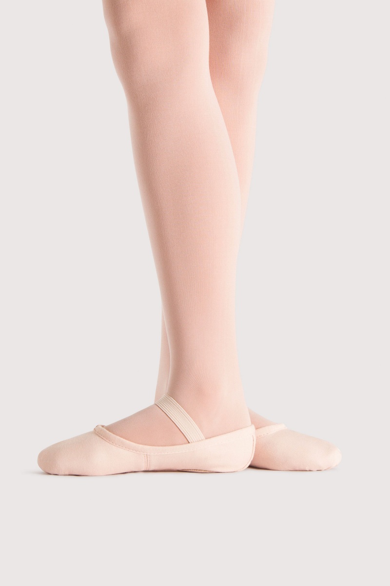 Pink Kids' Bloch Prolite II Canvas Girls Ballet Flats | UUSND65029