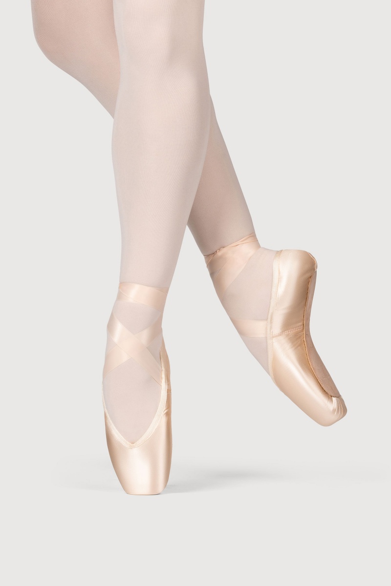 Pink Women\'s Bloch Amelie Pointe Shoes | LUSSX59459