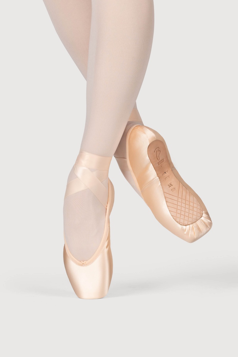 Pink Women\'s Bloch Hannah Pointe Shoes | USQCS16114