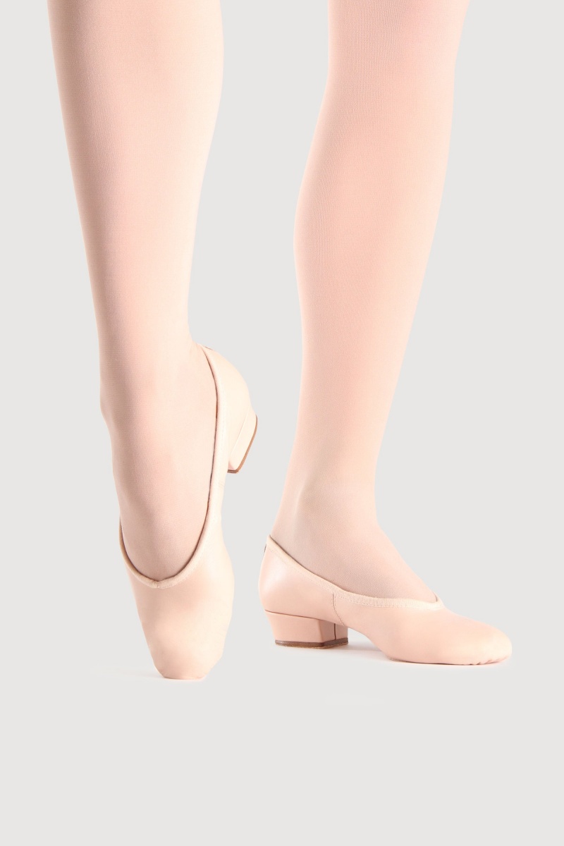 Pink Women's Bloch Paris Teaching Shoes | USEAH84185