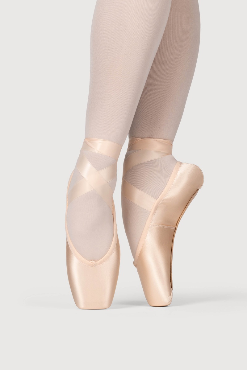 Pink Women\'s Bloch Serenade Pointe Shoes | USXMI37650