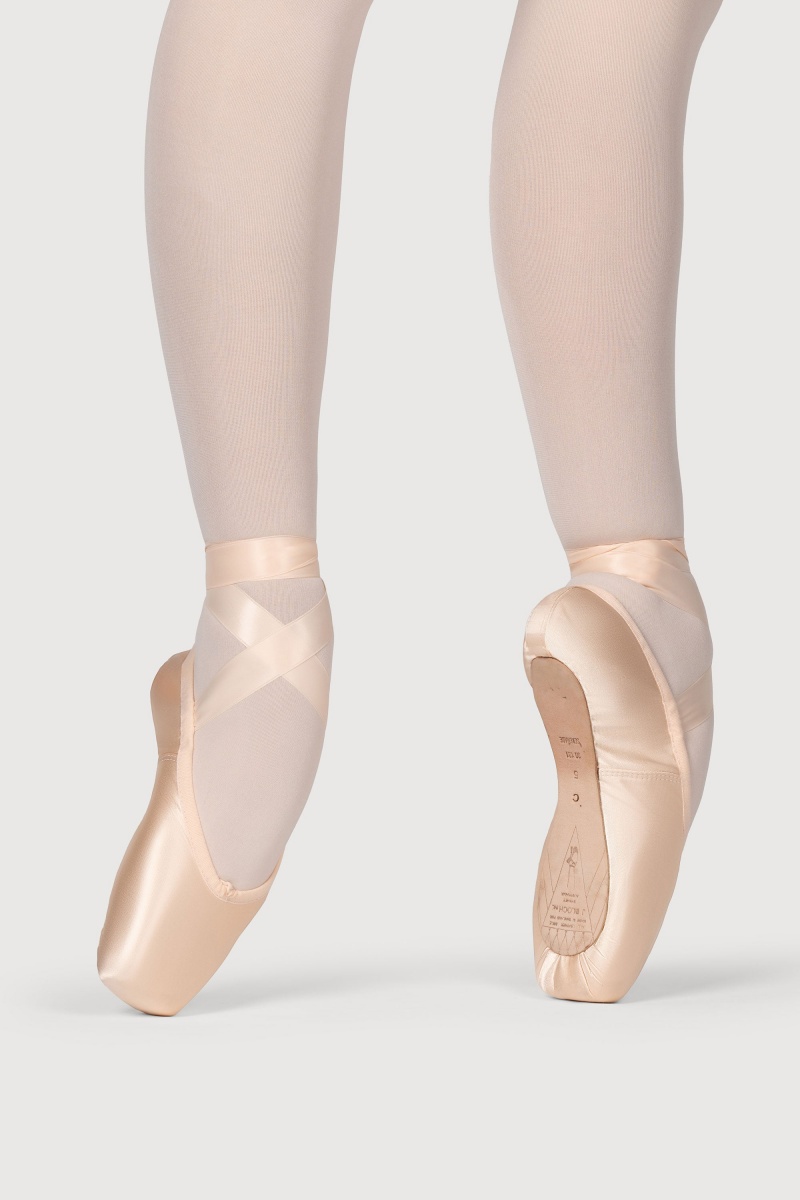 Pink Women\'s Bloch Serenade Strong Pointe Shoes | USCIF86183