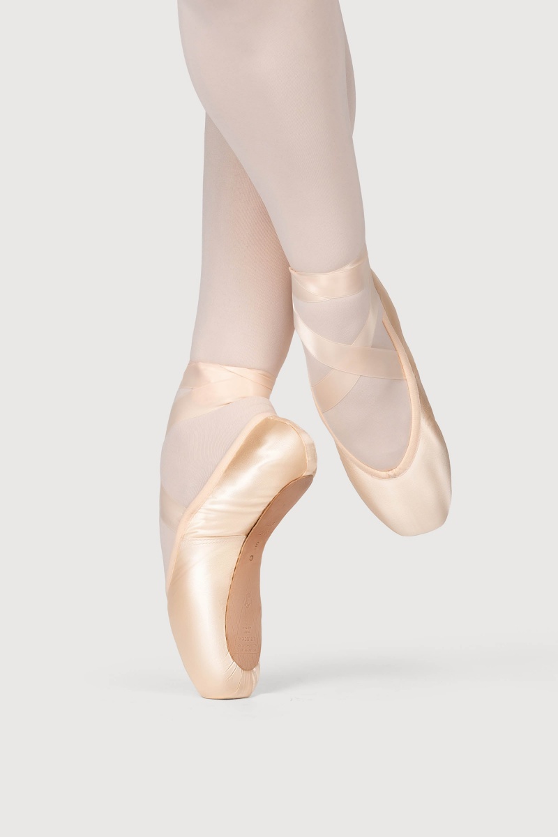 Pink Women\'s Bloch Suprima Pointe Shoes | PUSQX11636