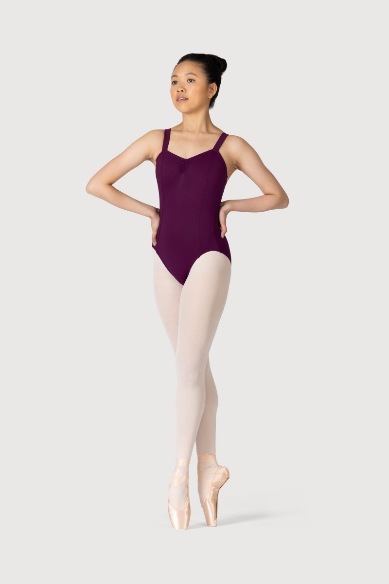 Plum Women's Bloch Celena French Princess Line Leotards | USNZX90461