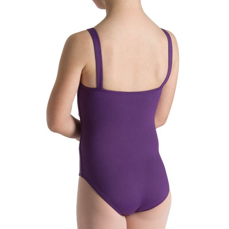 Purple Kids' Bloch Evanleigh Princess Line Leotards | YUSVQ18780