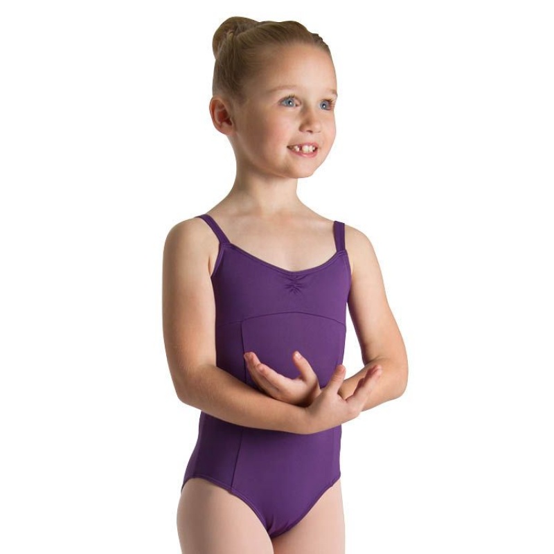 Purple Kids\' Bloch Evanleigh Princess Line Leotards | YUSVQ18780