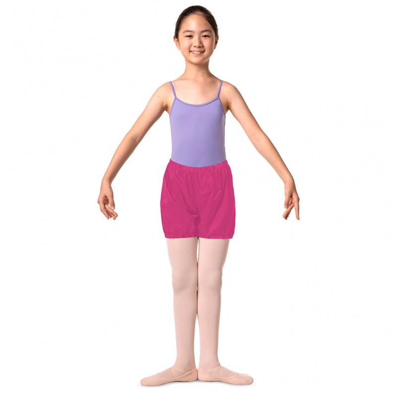 Raspberry Kids' Bloch Children Ripstop Shorts Bottoms | USICD82906