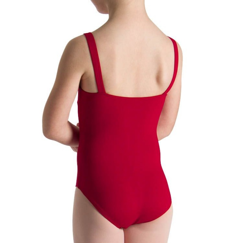 Red Kids' Bloch Evanleigh Princess Line Leotards | MUSFT20554