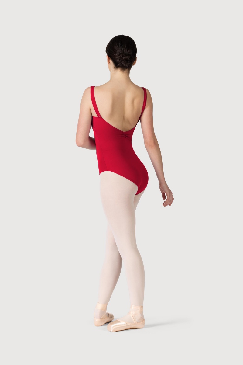 Red Women's Bloch Paradise Leotards | FUSUI50685